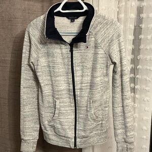 Tommy Hilfiger Light Gray Heathered Jacket